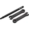Sram Tangente Aluminium Krunrled 1080 Verlengstuk Voor Ventiel Zwart 91 mm