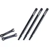 ZIPP 1080 aluminium verlengset - Gekarteld ventiel - Zwart - 91 mm