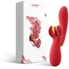 HoneyPlayBox   Fortexa Tapping A-Spot Vibrator   Rood