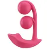 HoneyPlayBox - Melody-Druksensor App-bestuurde Dubbele Ballen Clit & G...