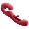 HoneyPlayBox - App-Gestuurde Strapless Koppel Vibrator - Rood
