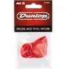 Jim Dunlop 47PXLN Lot de 6 médiators en nylon Rouge Taille XL