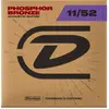 Jeu de cordes guitare acoustique dunlop phosphore bronze light 11-52