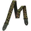 Dunlop STRAP FLAMBE JAUNE ADU D38-11OY