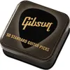 Accessoires guitares GIBSON BOITE METAL 50 MEDIATORS - CALIBRE FIN Piè...