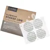 Couvercles autocollants en aluminium pour capsules réutilisables Sealp...