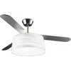 LEDS-C4 Ventilateur de plafond Belmont Nickel / Blanc