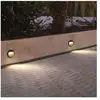 SILAMP Balise led Saillie Ronde 2W 220V 55° Grise IP65 pour Escaliers -