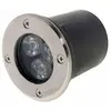 Silumen - Spot Extérieur Encastrable led IP65 220V Sol 3W 18° - Blanc Froid