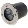 SILUMEN Spot Extérieur Encastrable LED IP65 220V Sol 3W 18° - Blanc Ch...