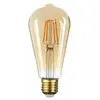 Ampoule LED Filament Dimmable 6W ST64 Edison - Blanc Chaud 2300k - 3500k - Silumen