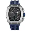 Montre Bracelet Tsar Bomba TB8204Q34 - CHRONO QUARTZ ACIER SILICONE BL...