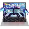 BVATE Ordinateur Portable 16" Pouces - Win11 - 16 Go de RAM + 512 Go S...