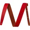 Fender 2" Essentials Leather Strap Red - Gitaarband