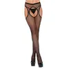 Leg Avenue Collants ouverts résille