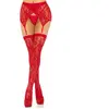 Leg Avenue Lace thigh highs & garterbelt
