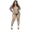 Leg Avenue Crystalized net bodystocking +