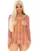 Leg Avenue Zigzag multicolour mini dress