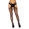 Leg Avenue Net panty met open kruis