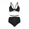 Leg Avenue Lurex opaque bra and bottom
