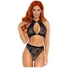 Leg Avenue Halter top & thong panty