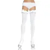 Leg Avenue Opaque thigh highs with bow