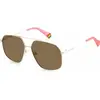 Lunettes de soleil unisexes Polaroid PLD-6173-S-10A-SP Ø 58 mm
