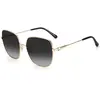 Lunettes de Soleil - JIMMY CHOO - KORI/G/SK - Doré - Noir - Métal