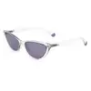 Polaroid - Lunettes de soleil oeil de chat PLD 6142/S - Transparent - Adulte Femme