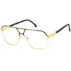 Lunettes de Vue - CARRERA - CARRERA 1135 - MATTE BLACK GOLD - acier - homme
