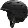 SMITH Level Casque de Ski/Snowboard Adulte Unisexe, Matte Black, Small