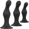 California Exotics - Buttplug - Set Van 3 Stuks - Flexibele Siliconen - Zwart