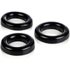 Colt - Cockring Set - Zwart - 3 Ringen - Ø 60 mm