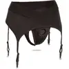 CalExotics - Boundless Thong with Garter - Strap On Harness Zwart S/M