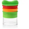 OXO MANDOLINA PORTATILE ROTONDA 3 LAME INTERCAMBIABILI 13X8 CM