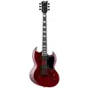 ESP E-II Viper See Thru Black Cherry elektrische gitaar met koffer