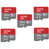 SanDisk Lot de 5 Carte Mémoire Micro SDXC SanDisk Ultra 64Go 64g Vites...