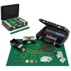 Mallette de Poker Portable - DREAMADE - en Aluminium - Mélangeur Autom...