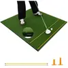 COSTWAY Tapis d Entraînement de Golf 152 x 117 x 2,5cm avec 2 Position...