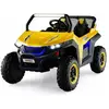 Voiture Electrique Enfant - COSTWAY - 2 Place - Jaune - Lecteur MP3, U...