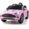 COSTWAY Aston Martin Voiture Électrique 12V/4,5 Ah pour Enfants 3-8 An...