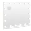 Miroir de Maquillage Hollywood 18 LED - GOPLUS - avec Loupe Grossissan...