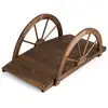 Costway Costway Pont De Jardin En Sapin Carbonisé 101,5 X 48,5 X 38 Cm...