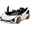 COSTWAY Lamborghini SIAN Voiture Électrique 12V/4,5 Ah pour Enfants 3-...