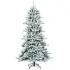 RELAX4LIFE Sapin de Noël Automatique 210 CM avec Flocons de Neige et P...