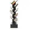 COSTWAY Bibliothèque en Forme à Arbre, Étagère de Livres avec Tiroir e...