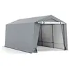 GOPLUS Tente Abri Garage Imperméable 490x290x245CM,Tente de Voiture Ca...