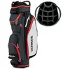 Costway Sac De Club De Golf Avec 14 Compartiments Séparés 8 Poches Cap...