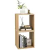 COSTWAY Lot de 2 Étagère de Rangement, 2 Cube de Rangement, Salon, Cha...