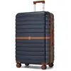 Kono Valise Grande Taille 76.5x50.5x29cm Rigide ABS+PC Valise de Voyag...